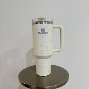 Stanley Cream Speckled Mug with Handle